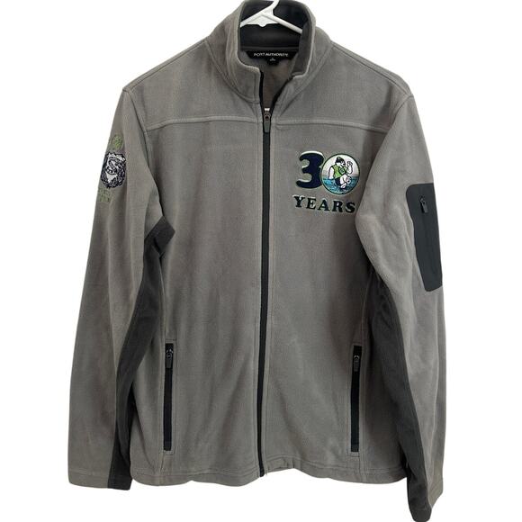 Port Authority Tops - Polar Bear Plunge 30 years Zip Up Fleece - Seaside Heights NJ Small